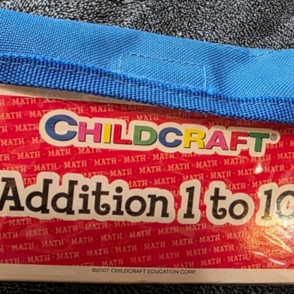 Addition 1 to 10 Learning Cards - Red and Blue